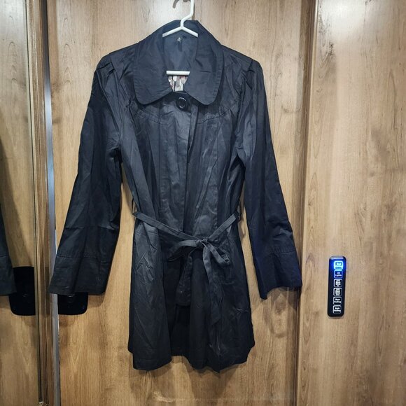 Ambition Jackets & Blazers - Black Ambition Trench Coat | Large